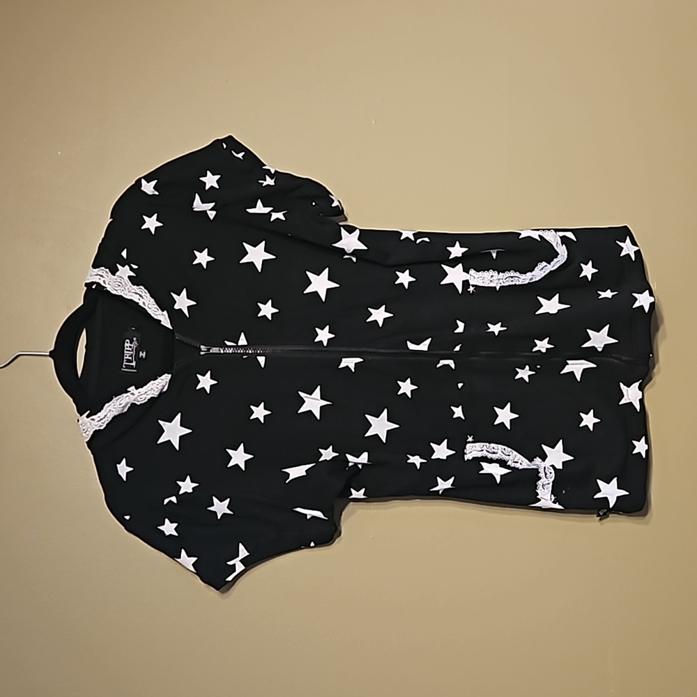 Tripp Hoodie stars vintage y2k emo mallgoth1x